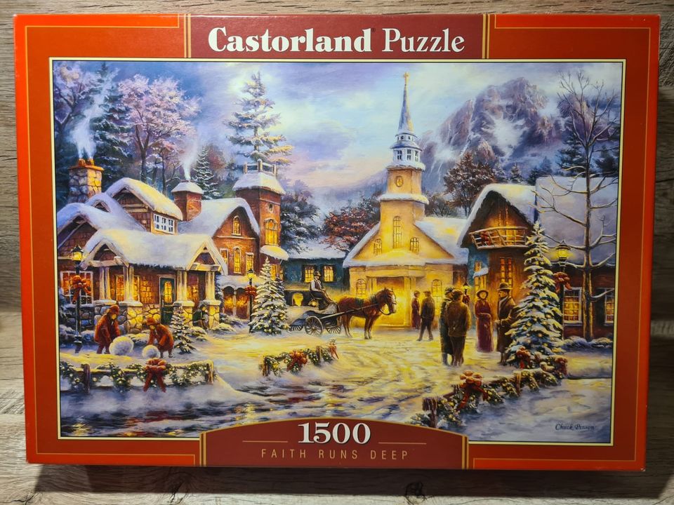 Castorland Puzzle - FAITH RUNS DEEP; 1500 Teile in Regesbostel