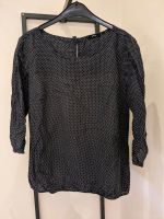 Opus Damen Shirt Bluse 3/4 Arm dunkelblau weiß gepunktet Gr. 40 Thüringen - Jena Vorschau