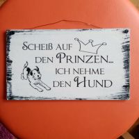 Türschild, Hund, Holz, weiss Nordrhein-Westfalen - Wachtberg Vorschau