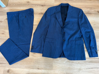 Herren Anzug Hugo Boss Blau Guabello Italy gr. 52 NEU! Ungetragen Kr. Altötting - Tüßling Vorschau