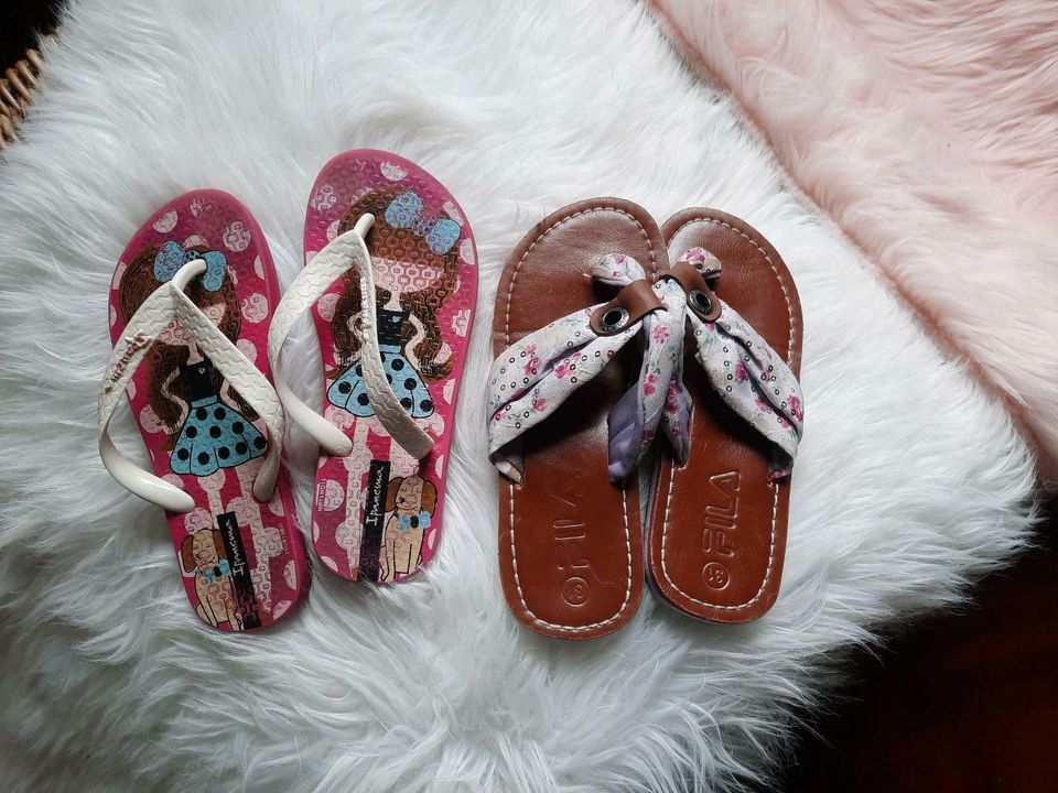 2 Paar Flip Flops von Ipanema und Fila in Oldendorf (Landkreis Stade)