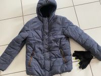 Jungen Winterjacke / Jacke S-Oliver Gr. 152 grau -blau + Hand….. Saarland - Riegelsberg Vorschau