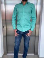 VENTI Hemd Slim Fit Herren Grün Türkis M 38 Baden-Württemberg - Neckarsulm Vorschau