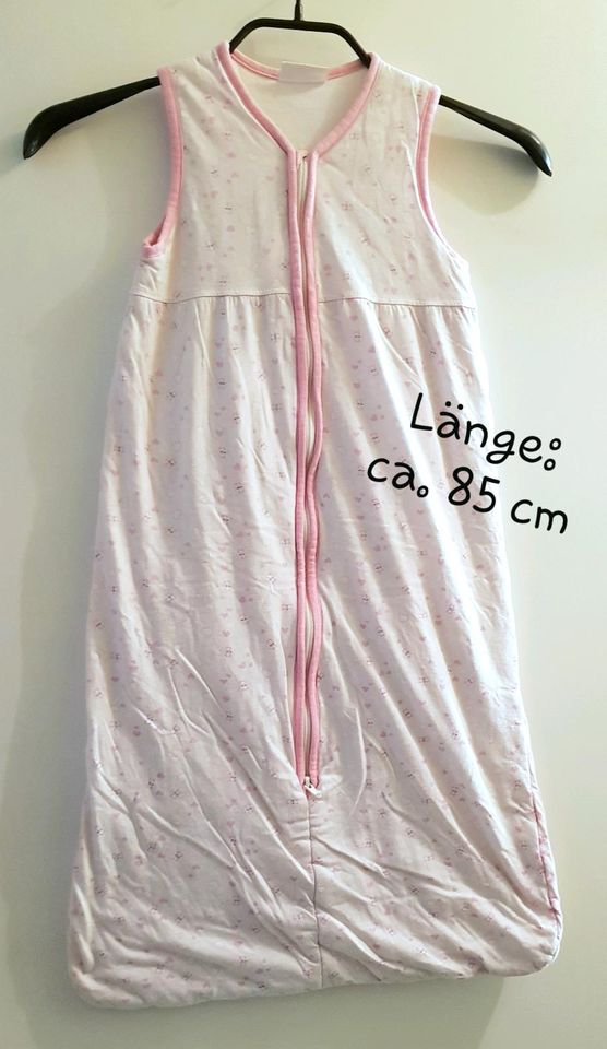 Herz ♥️ Übergangs-Schlafsack - 85 cm - Baby - Schlafsack in Dresden