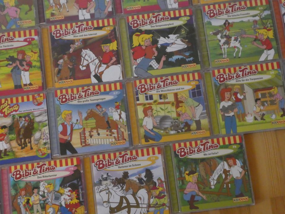 32 CDs " Bibi und Tina ", Kinder, Hörspiel, Pferde, Fohlen in Petershausen
