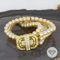 M*195168 Wert 3870,- Wempe Perlen Brillant Armband 18Kt Gold XXYY Essen - Altenessen Vorschau