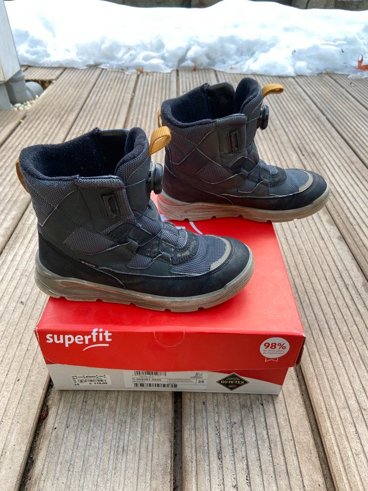 Superfit Winter Stiefel „Mars“ Gr. 35, Gore Tex in Netphen