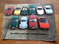 VW  Porsche Der Käfer und seine Nachkommen Prospekt 1969 Nordrhein-Westfalen - Gevelsberg Vorschau