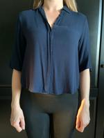 Mango Bluse Gr. XS marineblau Bayern - Amberg Vorschau