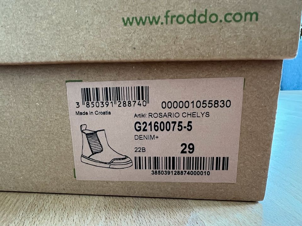 Froddo Lederschuhe Chelsea Boots Größe 29 in Rüthen