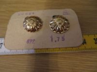 vintage blume ohrclips clips ohrringe farbe gold Berlin - Spandau Vorschau