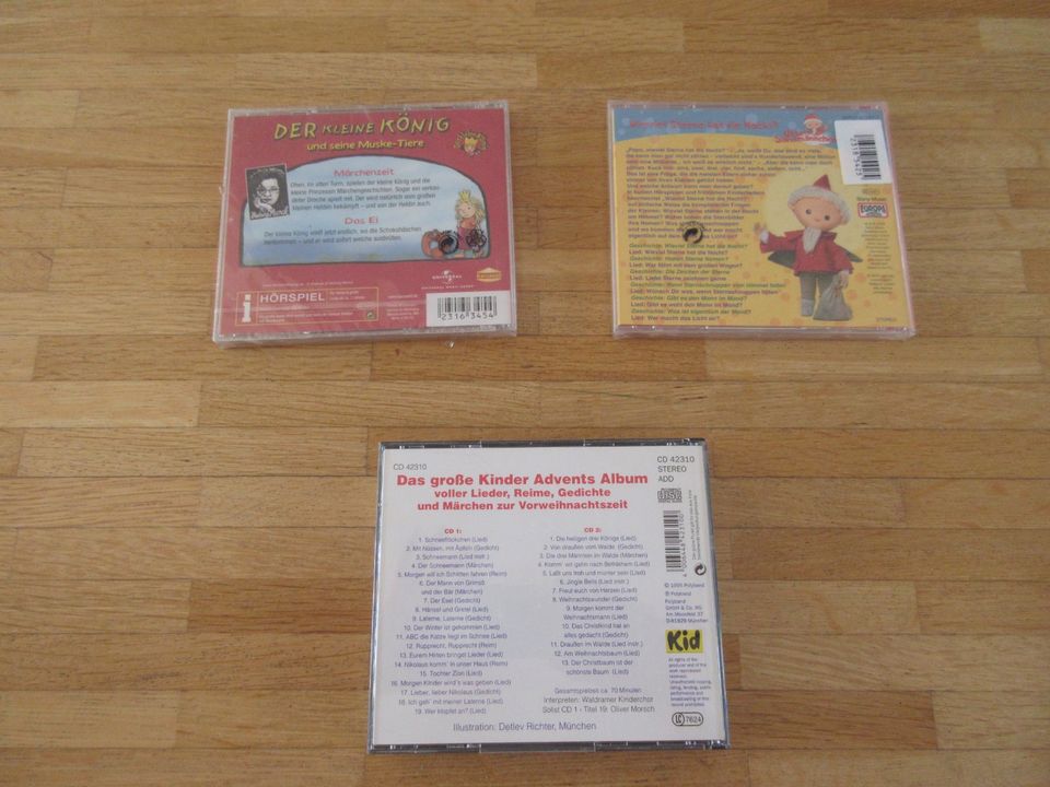 9-Tlg. Kinder CD, Winnie Puh, Kinderlieder, Yakari, Biene Maja in Köln