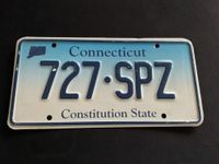 Altes US Nummernschild Connecticut Amerika Original USA Kiel - Steenbek-Projensdorf Vorschau