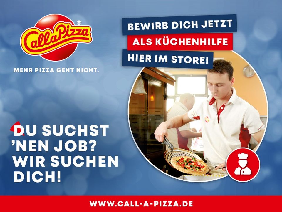 Call a Pizza Eberswalde sucht Küchenkräfte in Eberswalde