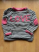 Strickpulli Pullover Pulli gestreift grau Herz pink Gr. 92 Münster (Westfalen) - Roxel Vorschau