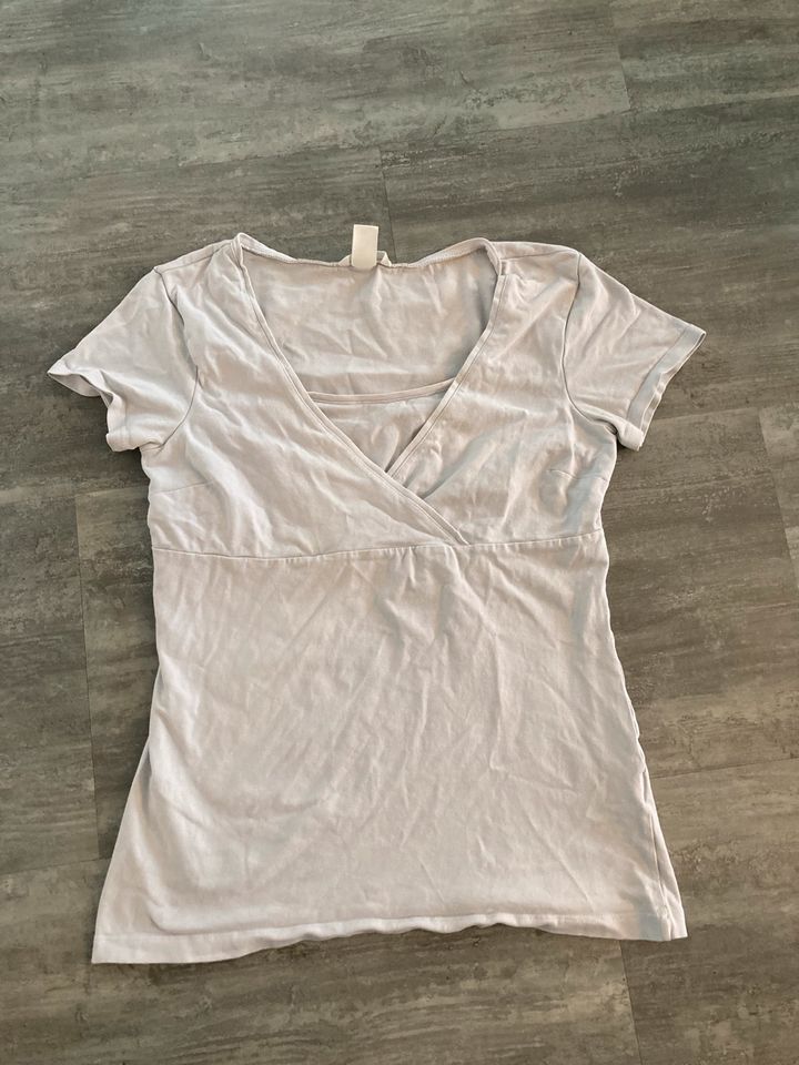 Still T-Shirt H&M Damen Größe Schwarz und weiß in Oberpleichfeld