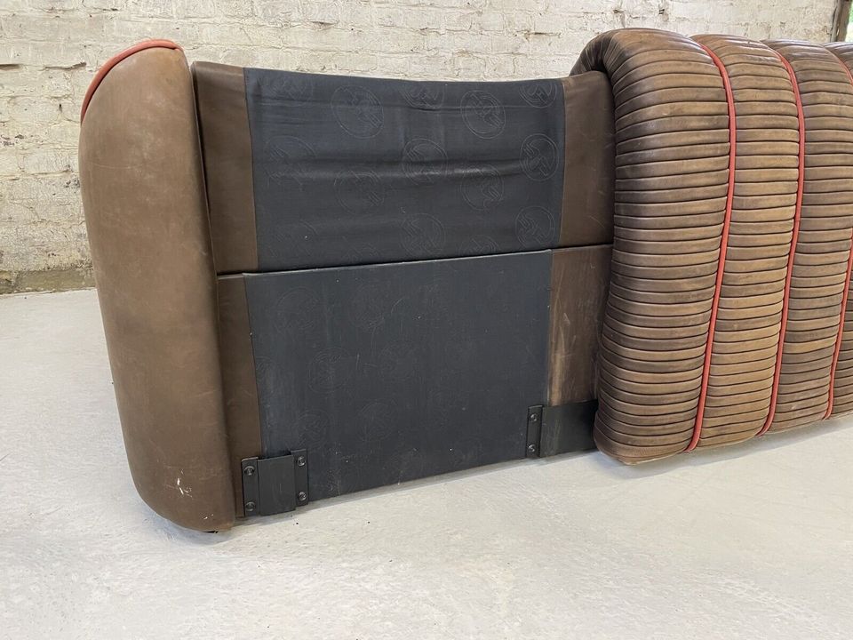 De Sede Malmö / Ernst Lüthy / 2er Couch / Neckleder Designer Sofa in Willich