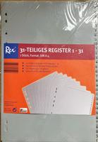 31-teiliges Register Rex DIN A4  extra stark grau Rheinland-Pfalz - Offstein Vorschau