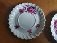 Haviland Limoges "Torse" Purpur, 2 Untertassen Bayern - Neufraunhofen Vorschau