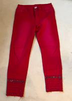 Mozzaar Jeans in leuchtenden rot, Gr. 40 Schleswig-Holstein - Bargteheide Vorschau