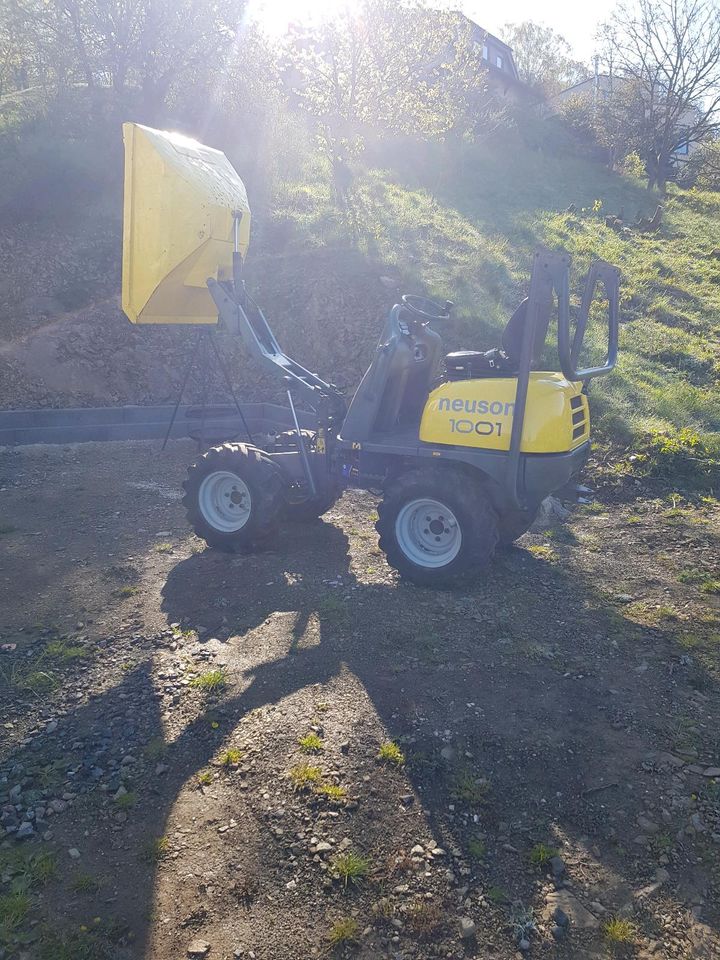 Wacker Neuson 1001 Dumper Hochkipper Raddumper TOP in Emmerzhausen