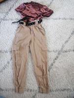 Set Cargo Hose plus Shirt meliert Bremen - Woltmershausen Vorschau
