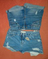 Set 4 2x jeansshorts xs Bayern - Kiefersfelden Vorschau