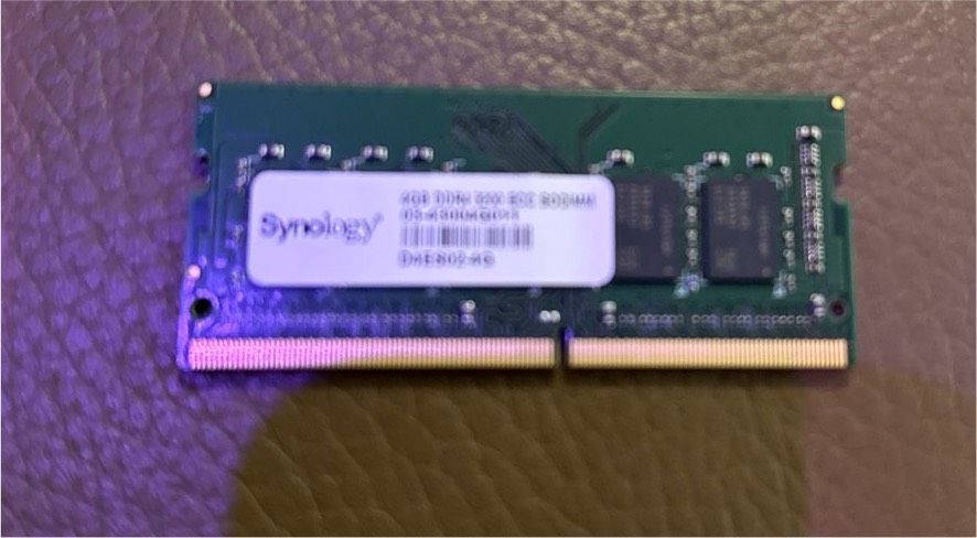 Original RAM Synology D4ES02-4G - DDR4 ECC Unbuffered SO-DIMM in Hochheim am Main