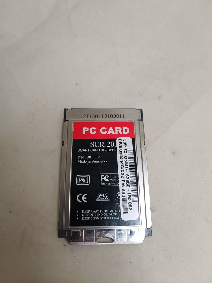 Smart PC Card Reader SCR 201 Steckplatz Writer 901 132 | SCM in Piding