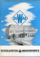 PROSPEKT: DÜWAG, Düsseldorfer Waggonfabrik (Bahn, Straßenbahn) Niedersachsen - Bad Fallingbostel Vorschau