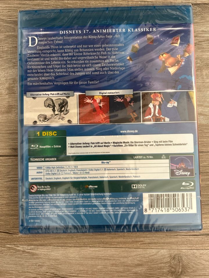 Disney die Hexe und der Zauberer neu blu-ray in Dörentrup