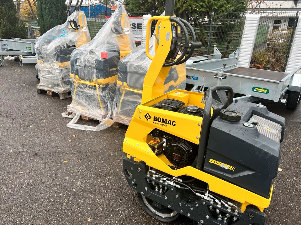 Bomag Rüttelplatte Verdichtungstechnik Stampfer Frosch Huppser in Waldmohr