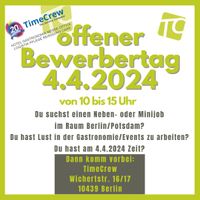 Gastro: Offener Bewerber Tag - TimeCrew Berlin - Mitte Vorschau