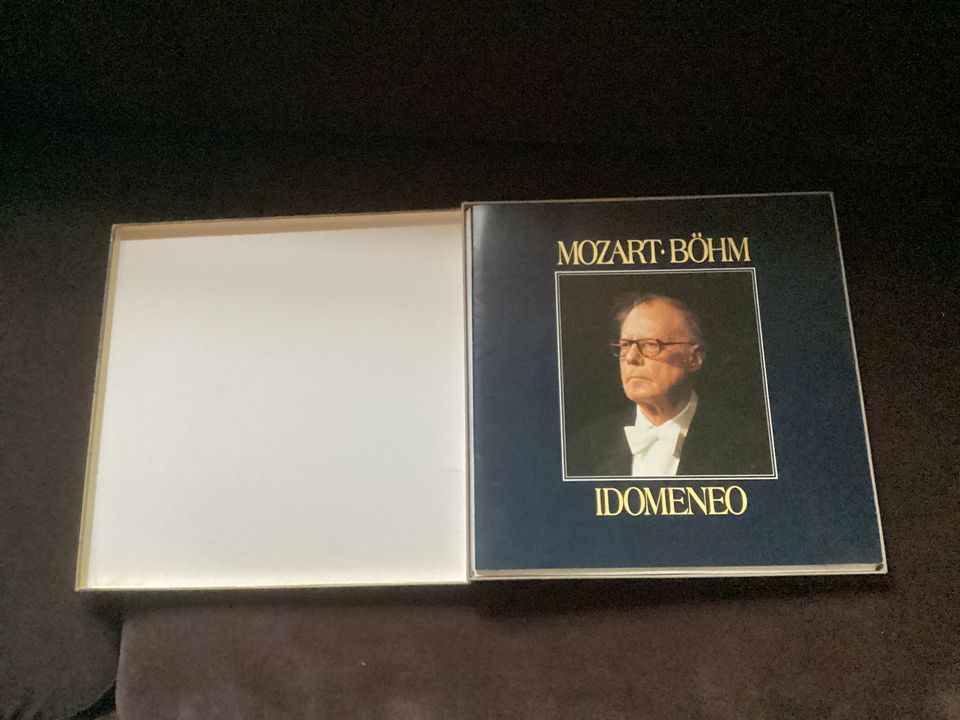 Vinyl Schallplatte Mozart Idomeneo Karl Böhm 4 LP box set in Neuwied