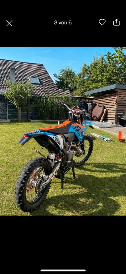 Ktm exc 450 in Hebertsfelden