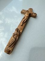 Reliquienkreuz Schieberkreuz Reliquie Kreuz antik Skulptur Holz Bayern - Donauwörth Vorschau