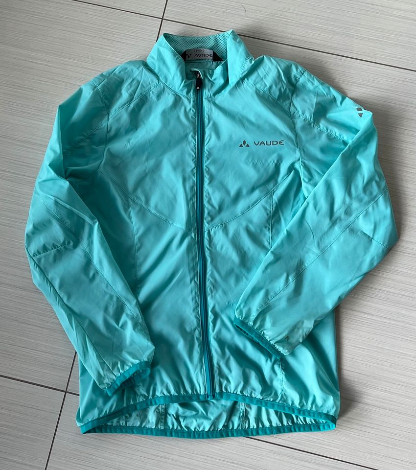 Jacke Vaude, Farbe mint, Größe 134/140 in Bobingen