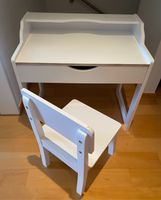 Schreibtisch Kinder mit Stuhl & Schublade weiß Kr. München - Oberschleißheim Vorschau