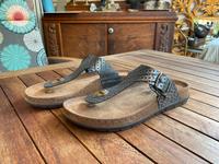 Rohde Rodigo Zehentrenner/Sandalen schwarz-silber Gr. 38 NEU Hessen - Rodgau Vorschau