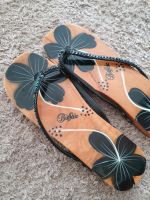 Bufallo Flip Flops Holz Badeschuhe mit Pailletten Sommer Strand Nordrhein-Westfalen - Hagen Vorschau