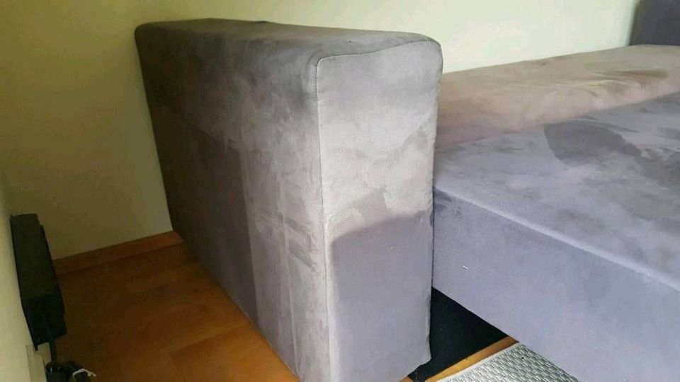 Tolle Couch mit Schlaffunktion Sofa Schlafsofa Dreisitzer in Rheinbach