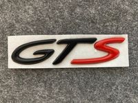 GTS Emblem Logo Tuning Metall Aufkleber Sticker rot schwarz Nordrhein-Westfalen - Schleiden Vorschau