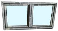 Kunststofffenster 150x80 cm bxh 2-fl Mooreiche 3-fach Verglasung Essen - Essen-Stadtmitte Vorschau