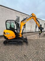 Mieten Minibagger mit Kegelspalter MS 03 2,8 Tonnen Bagger JCB 8026 Mieten Baumaschinen Vermietung Leihen Rheinland-Pfalz - Meisenheim Vorschau