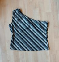 Top Shirt Glitzer silber/schwarz Damen Gr. S/M Niedersachsen - Salzgitter Vorschau