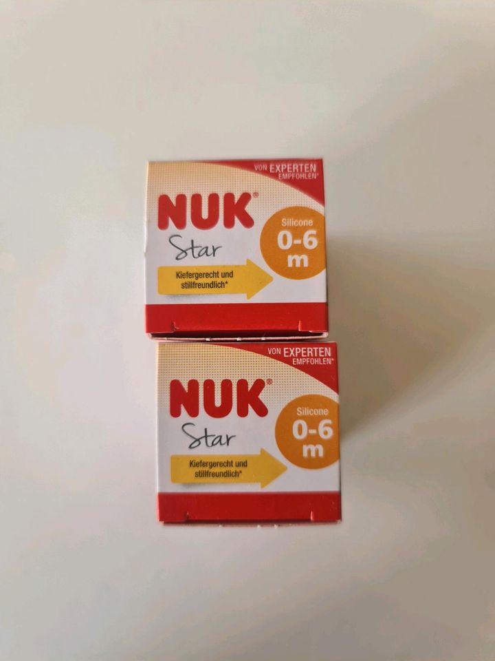 *NEU* NUK Star Nuckel 0-6 Monate in Dingelstädt