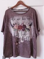 Shirt von Shein curve wunderschön Gr. ca.52 Hessen - Ober-Ramstadt Vorschau