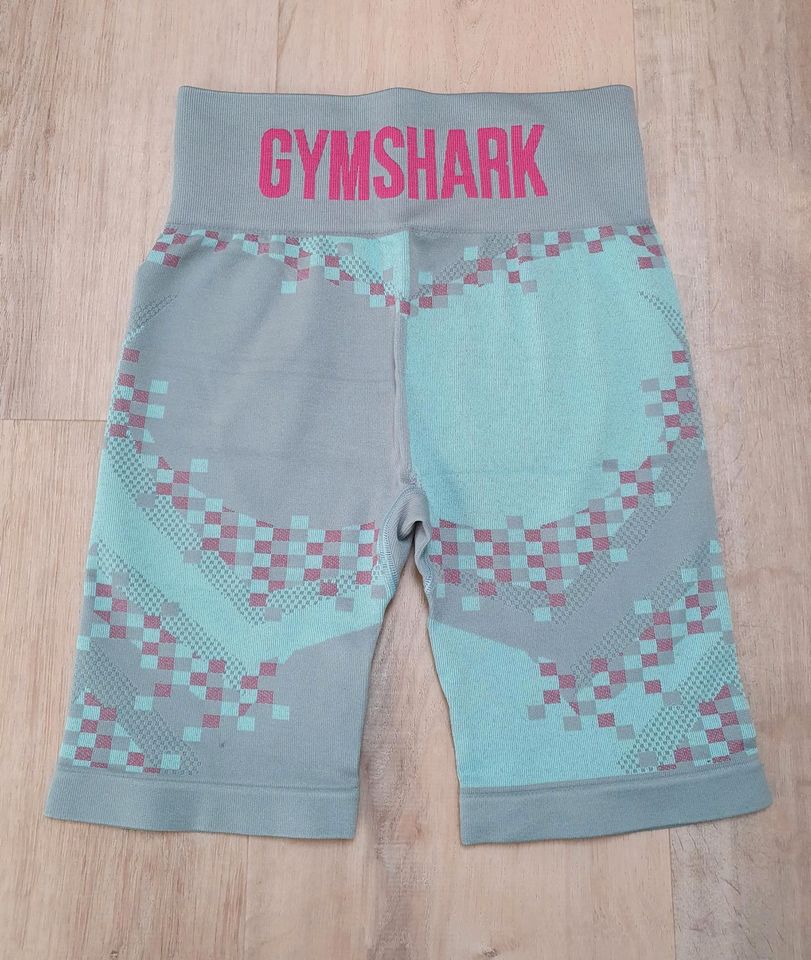 Gymshark WTFlex Cyborg Seamless Cycling Shorts Gr. S mint in Wedel