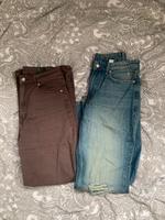 2 Damen Jeans Hosen Größe S/ 36 Neu / H&M / Braun /Blau/gerissen Niedersachsen - Emden Vorschau
