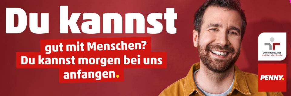 #836606 – (PENNY) Verkäufer/Kassierer mit Vertretungsfunktion in Essen Freisenbruch